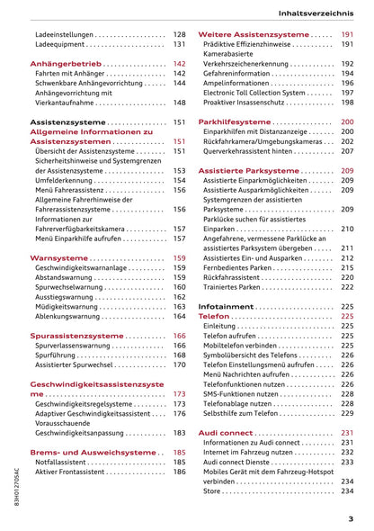 2026 Audi Q3 Owner's Manual | German