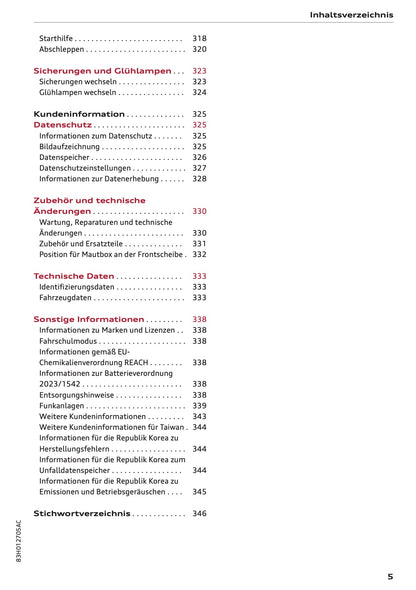 2026 Audi Q3 Owner's Manual | German