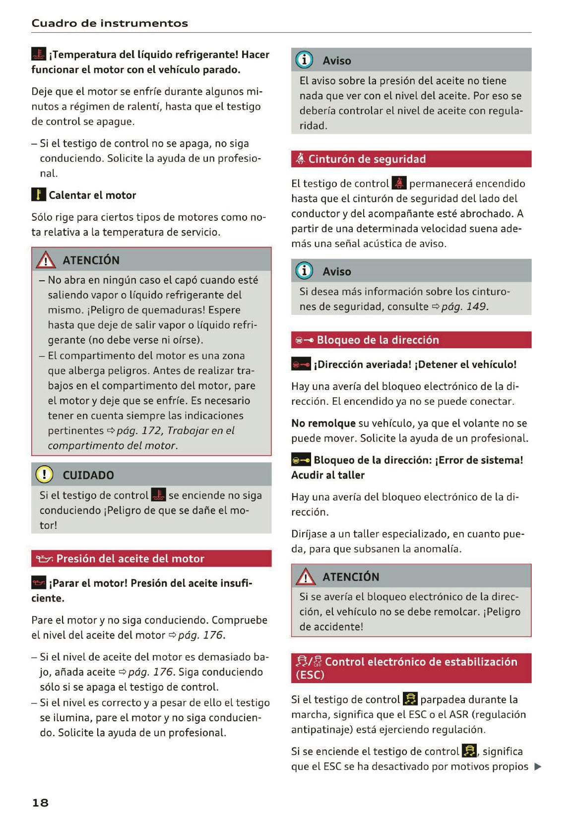 2017-2018 Audi Q3 Owner's Manual | Spanish