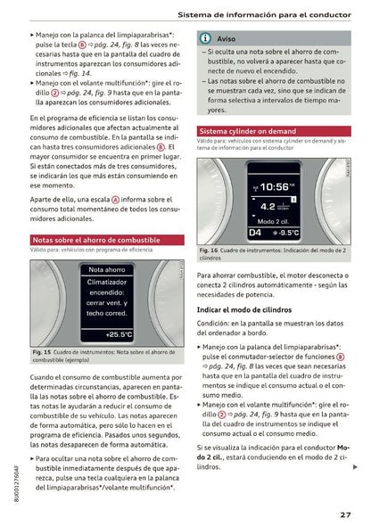2017-2018 Audi Q3 Owner's Manual | Spanish