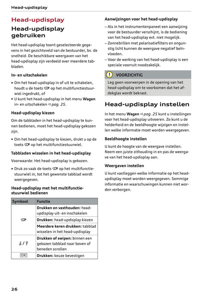 2026 Audi Q3 Owner's Manual | Dutch