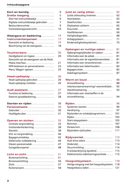 2026 Audi Q3 Owner's Manual | Dutch