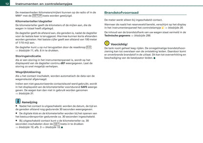2009 Audi Q5 Owner's Manual | Dutch