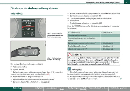 2009 Audi Q5 Owner's Manual | Dutch