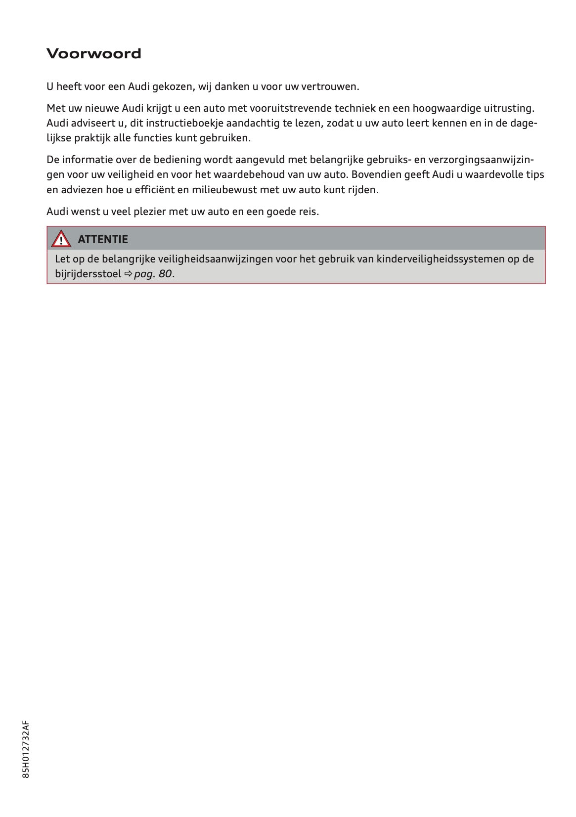 2025 Audi Q6 e-tron Owner's Manual | Dutch