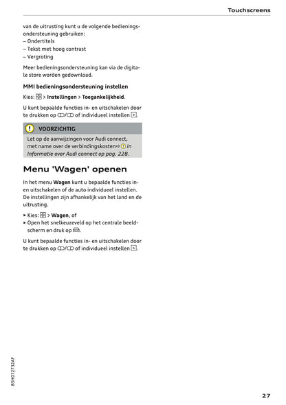 2025 Audi Q6 e-tron Owner's Manual | Dutch