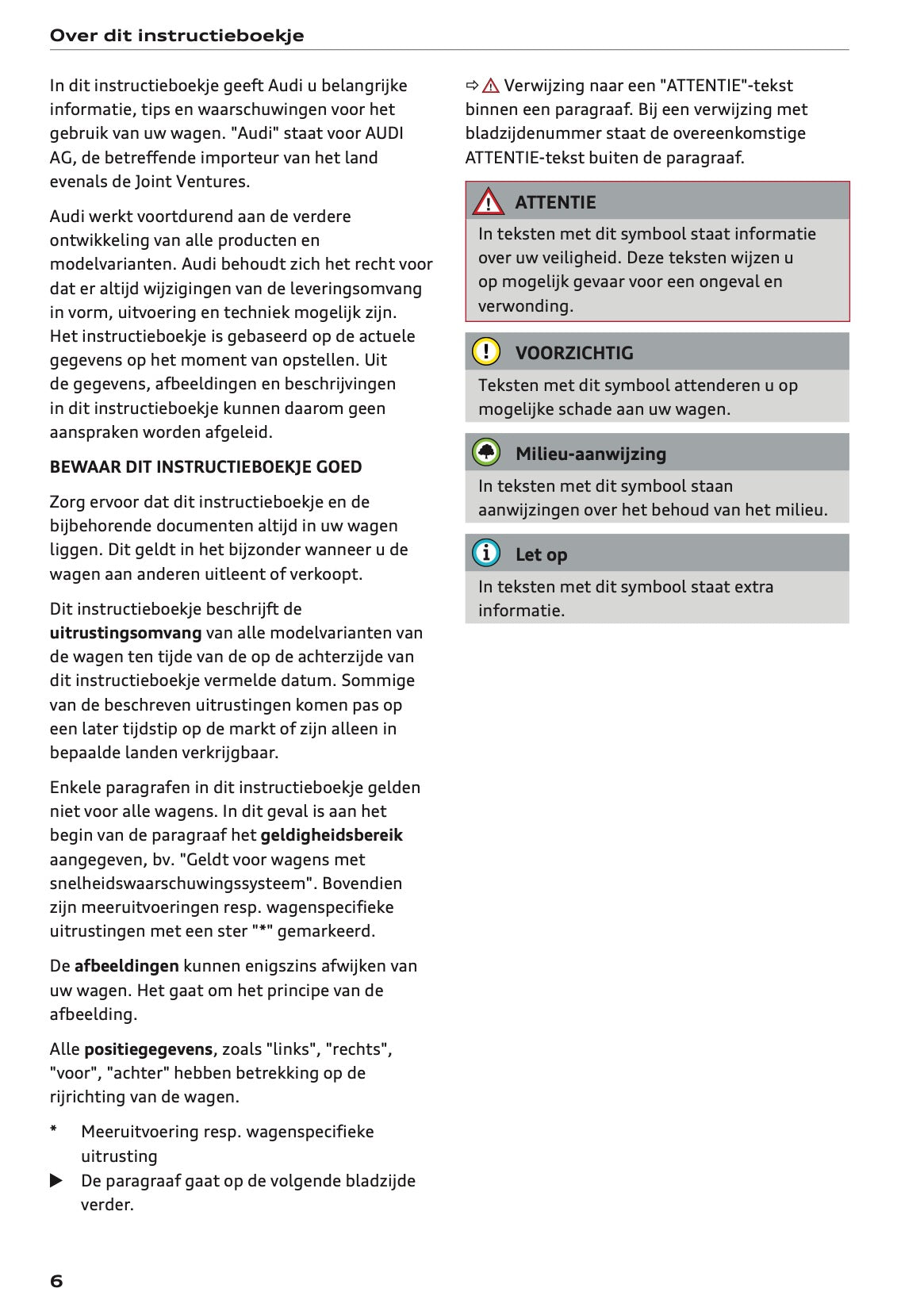 2022 Audi Q8 Owner's Manual | Dutch