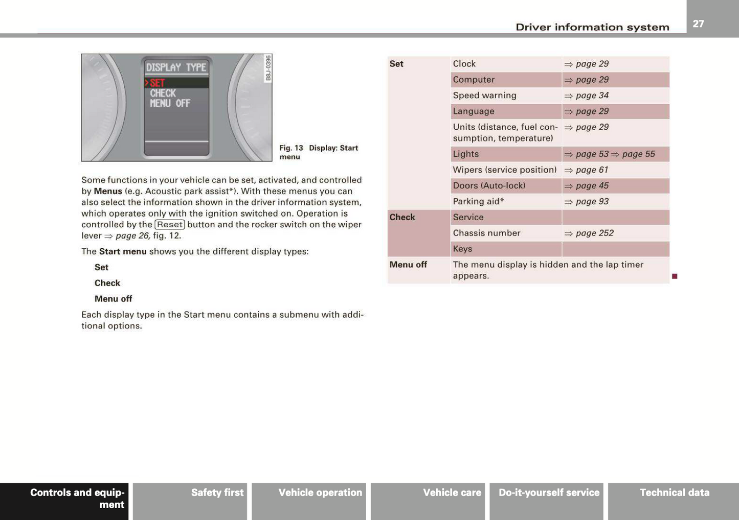 2008 Audi R8 Owner's Manual | English