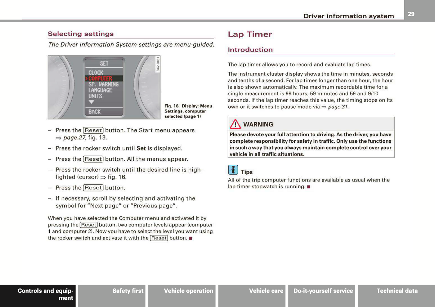 2008 Audi R8 Owner's Manual | English