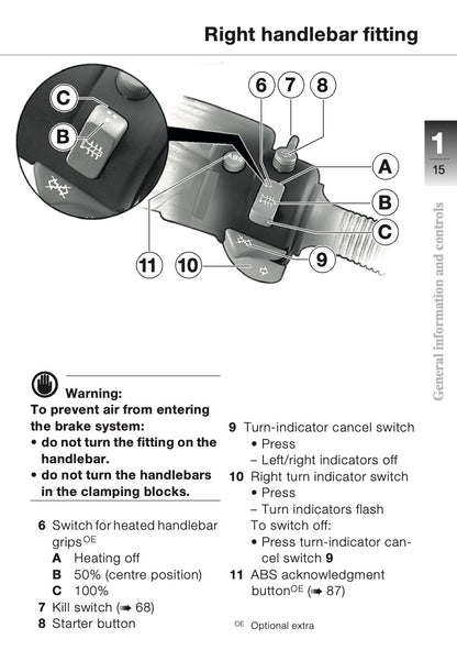 2003 BMW R 1150 GS Owner's Manual | English