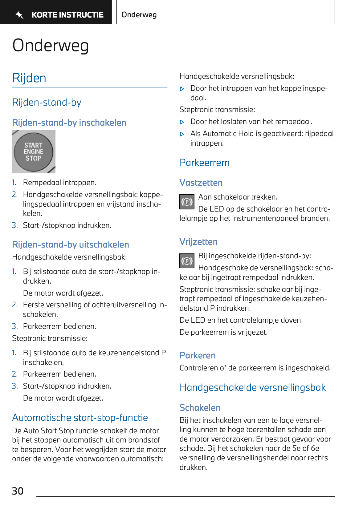 2023 BMW 1 Series Owner's Manual | Dutch