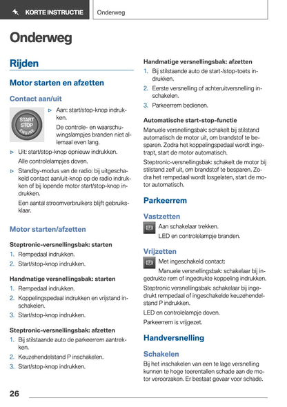 2019 BMW 2 Series Gran Tourer Owner's Manual | Dutch