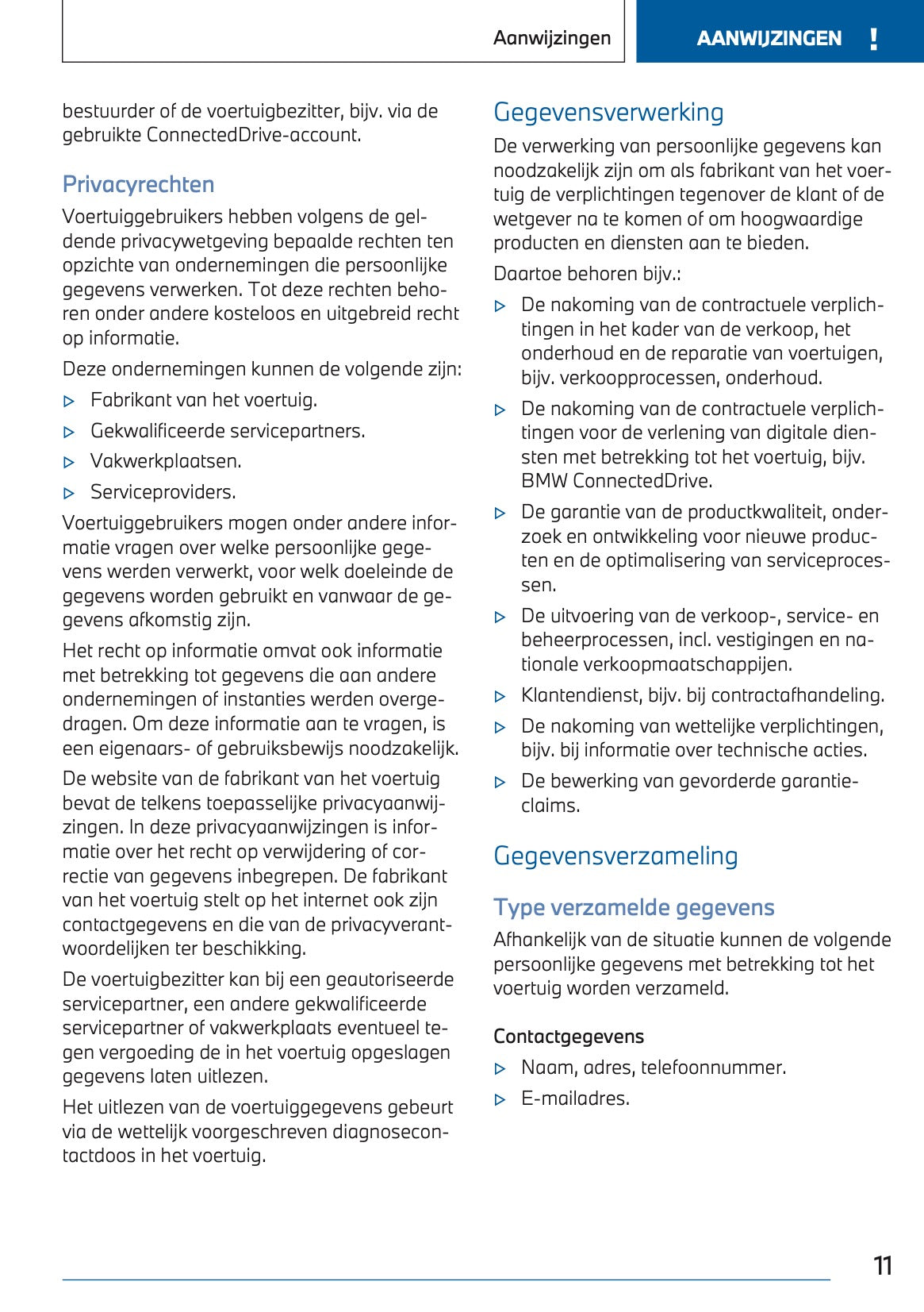 2023-2024 BMW 2 Series Active Tourer Plug-in-Hybrid Owner's Manual | Dutch