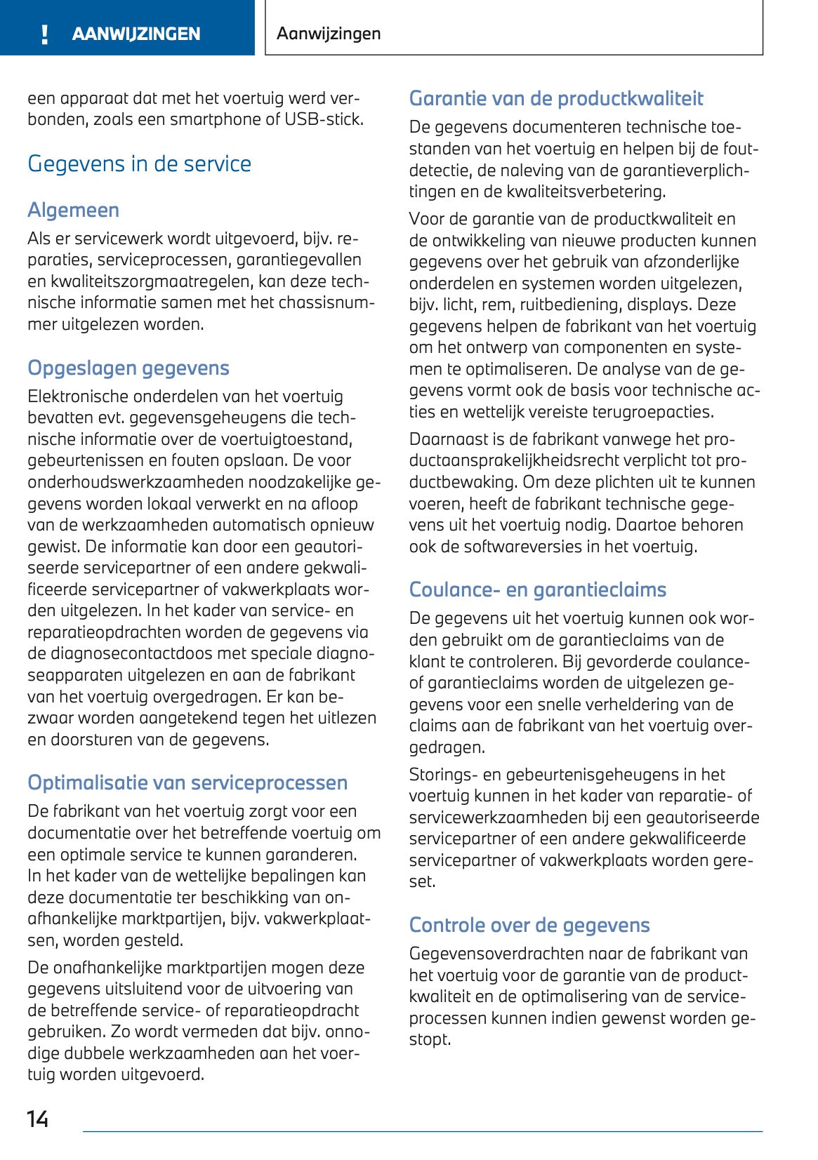 2023-2024 BMW 2 Series Active Tourer Plug-in-Hybrid Owner's Manual | Dutch