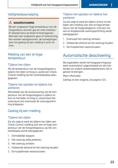 2023-2024 BMW 2 Series Active Tourer Plug-in-Hybrid Owner's Manual | Dutch