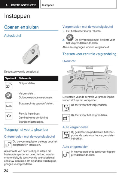 2023-2024 BMW 2 Series Active Tourer Plug-in-Hybrid Owner's Manual | Dutch