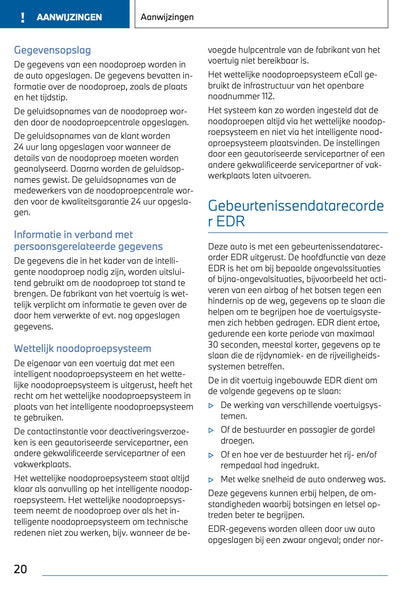 2023 BMW 3 Series Touring Plug-in-Hybrid Owner's Manual | Dutch