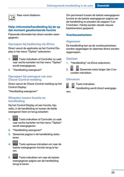 2014-2015 BMW 4 Series Coupé Owner's Manual | Dutch