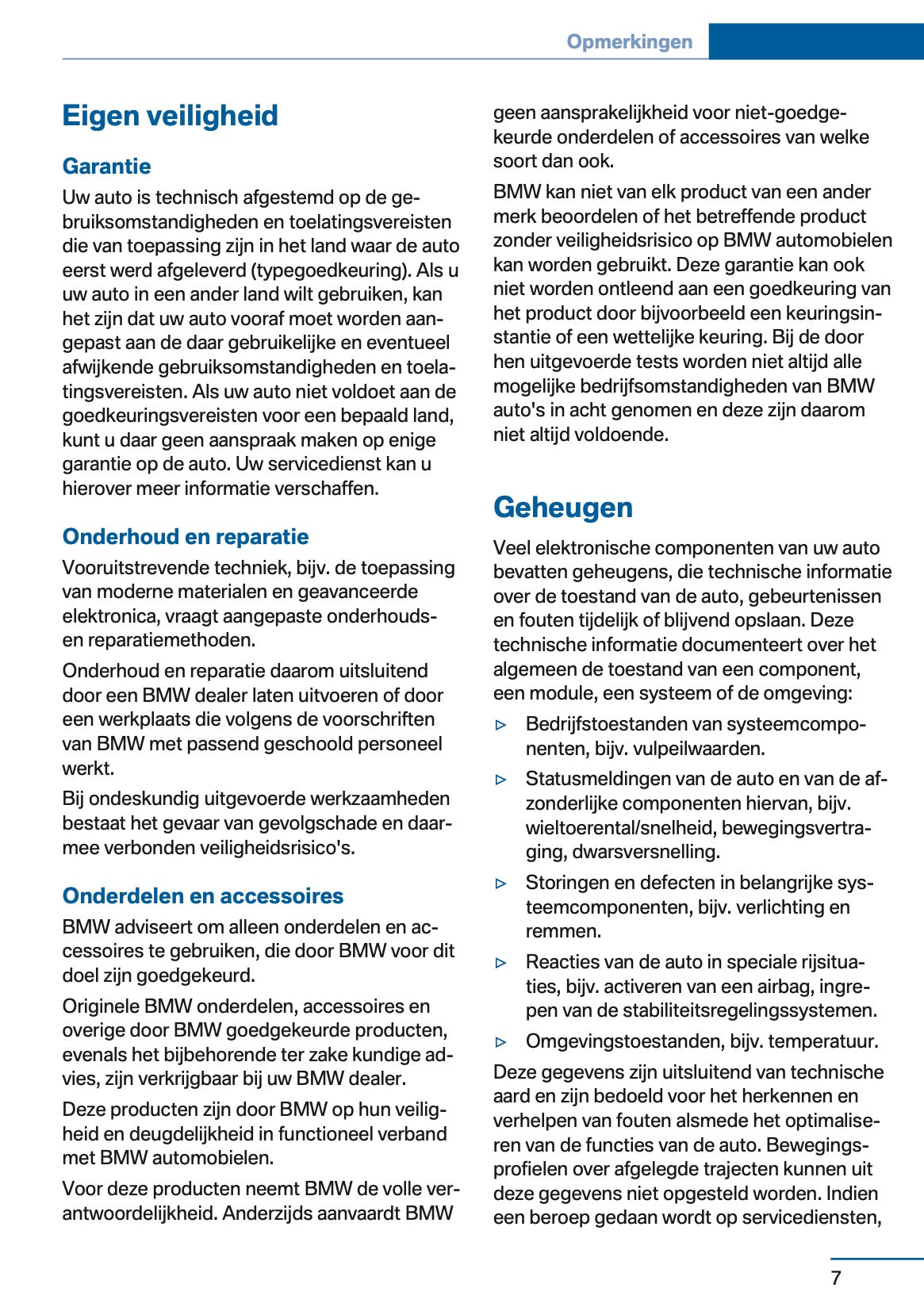 2014-2015 BMW 4 Series Coupé Owner's Manual | Dutch