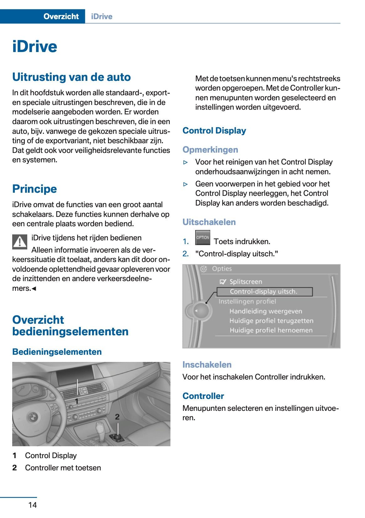 2012 BMW 5 Series Owner's Manual | Dutch