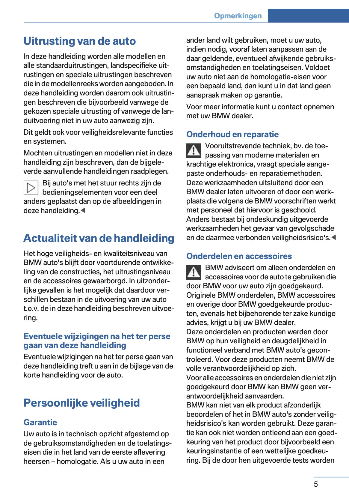 2014 BMW 1 Series Coupe/Convertible Owner's Manual | Dutch