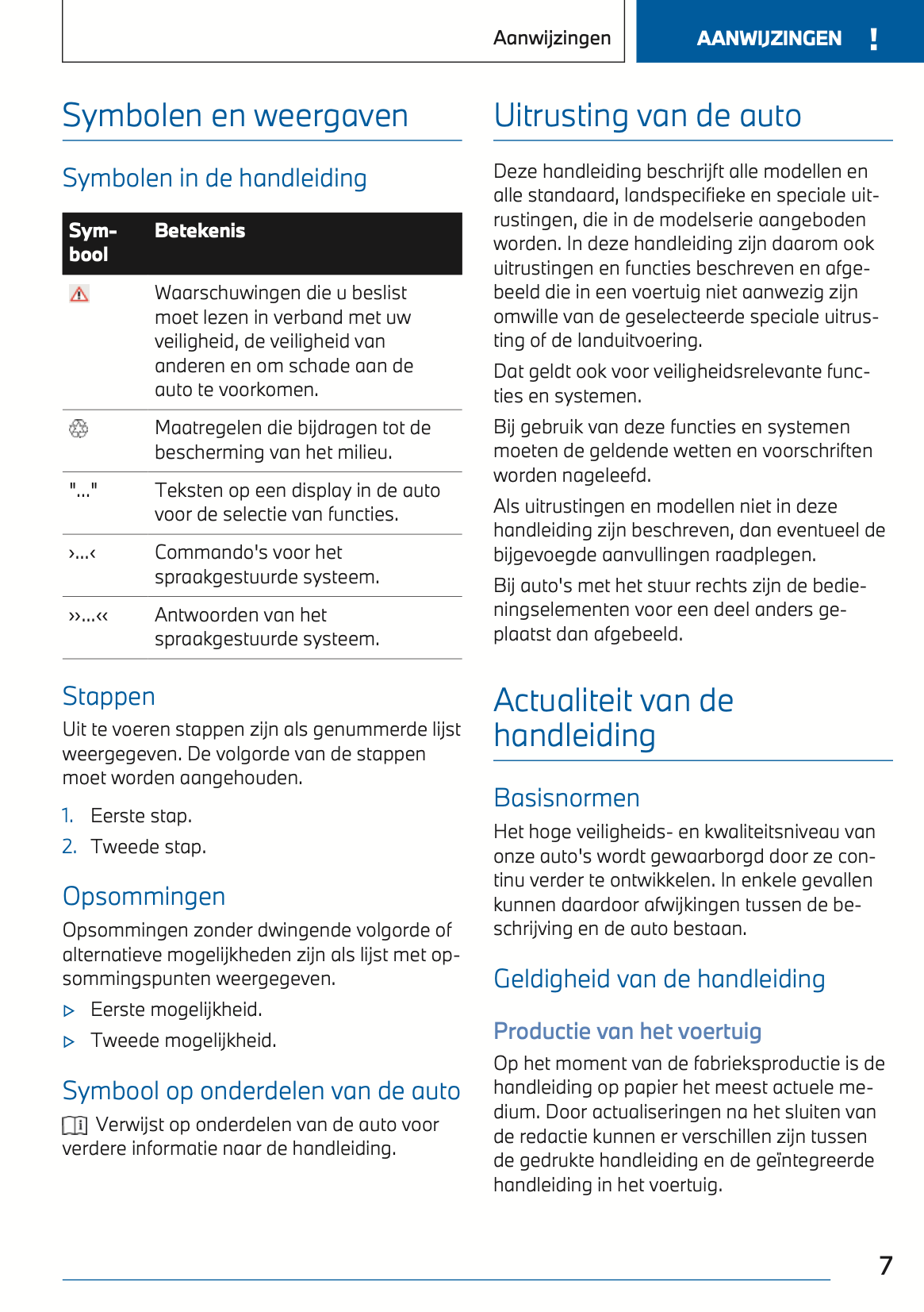 2022 BMW 3 Serie Owner's Manual | Dutch