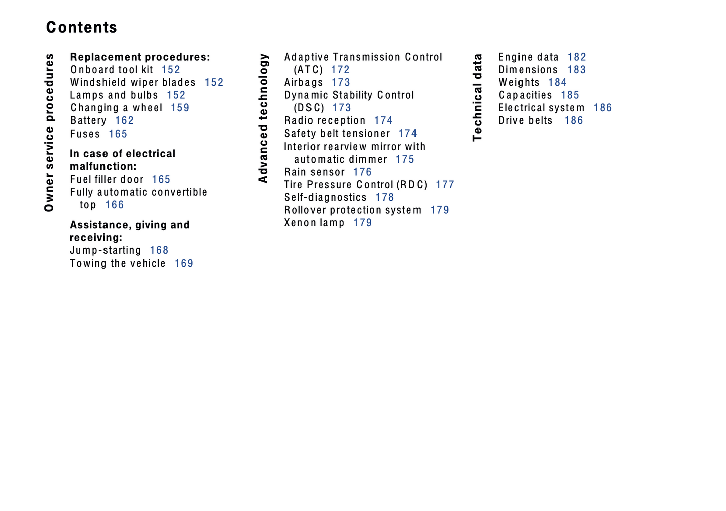 2000 BMW 3 Series Convertible Owner's Manual | English