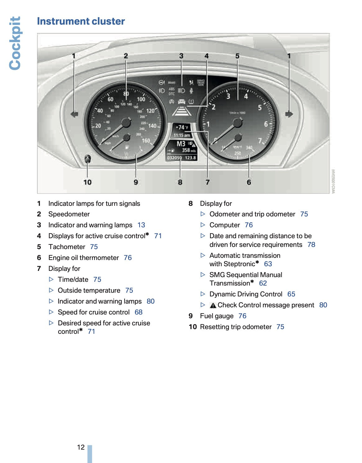 2007 BMW 6 Series Owner's Manual | English US