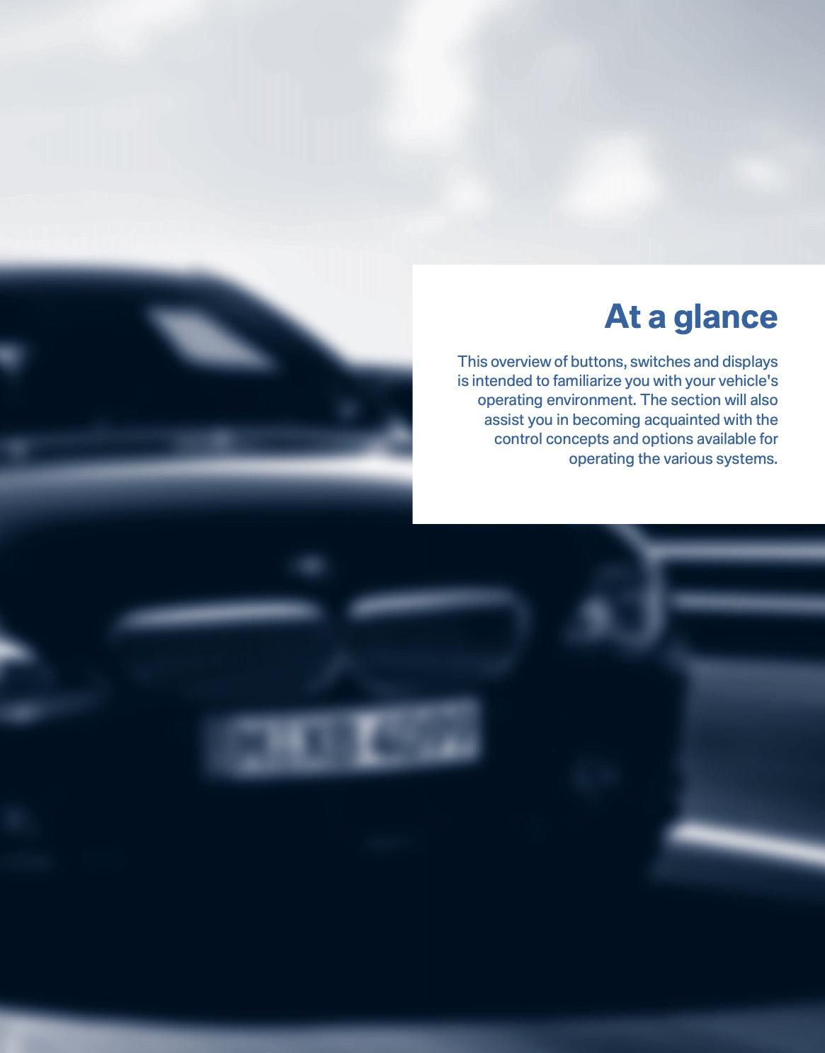 2007 BMW 6 Series Owner's Manual | English US