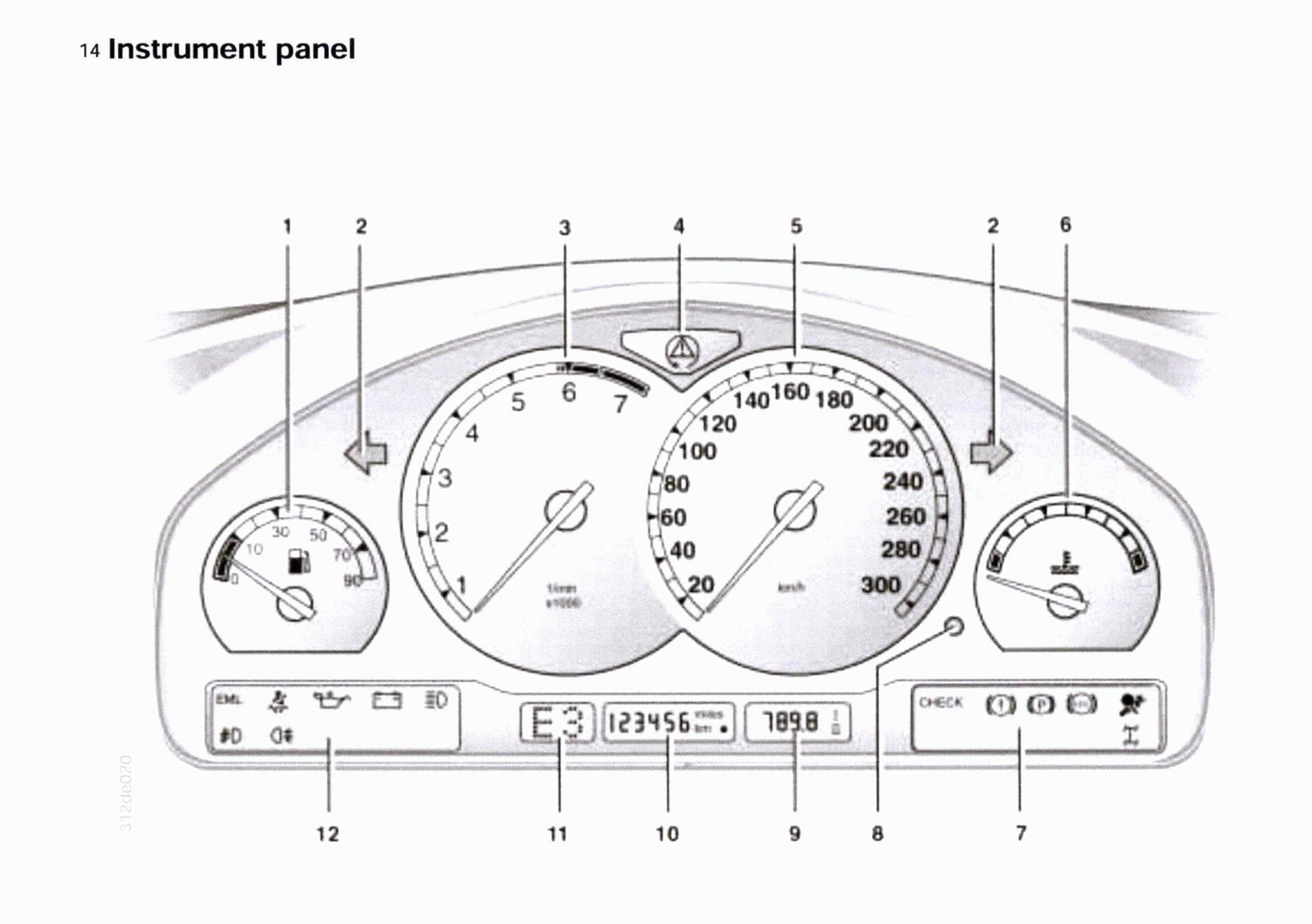 1997 BMW 8 Series Owner's Manual | English