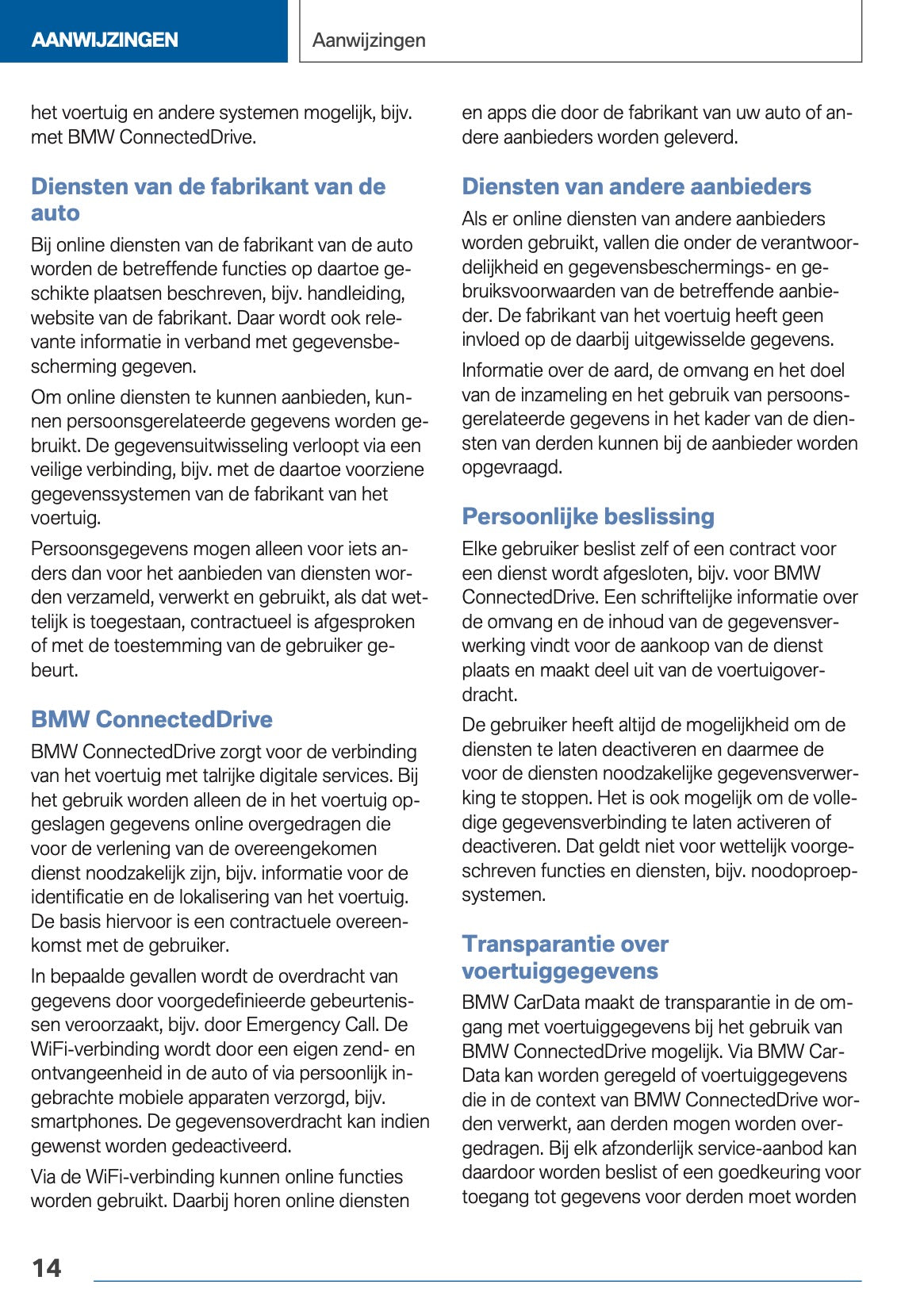 2021-2022 BMW X1 Owner's Manual | Dutch