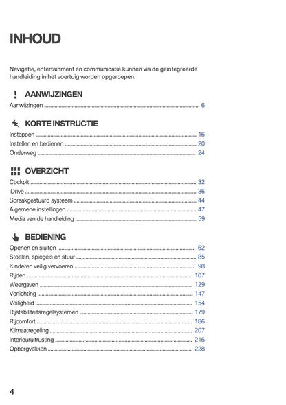 2021-2022 BMW X1 Owner's Manual | Dutch