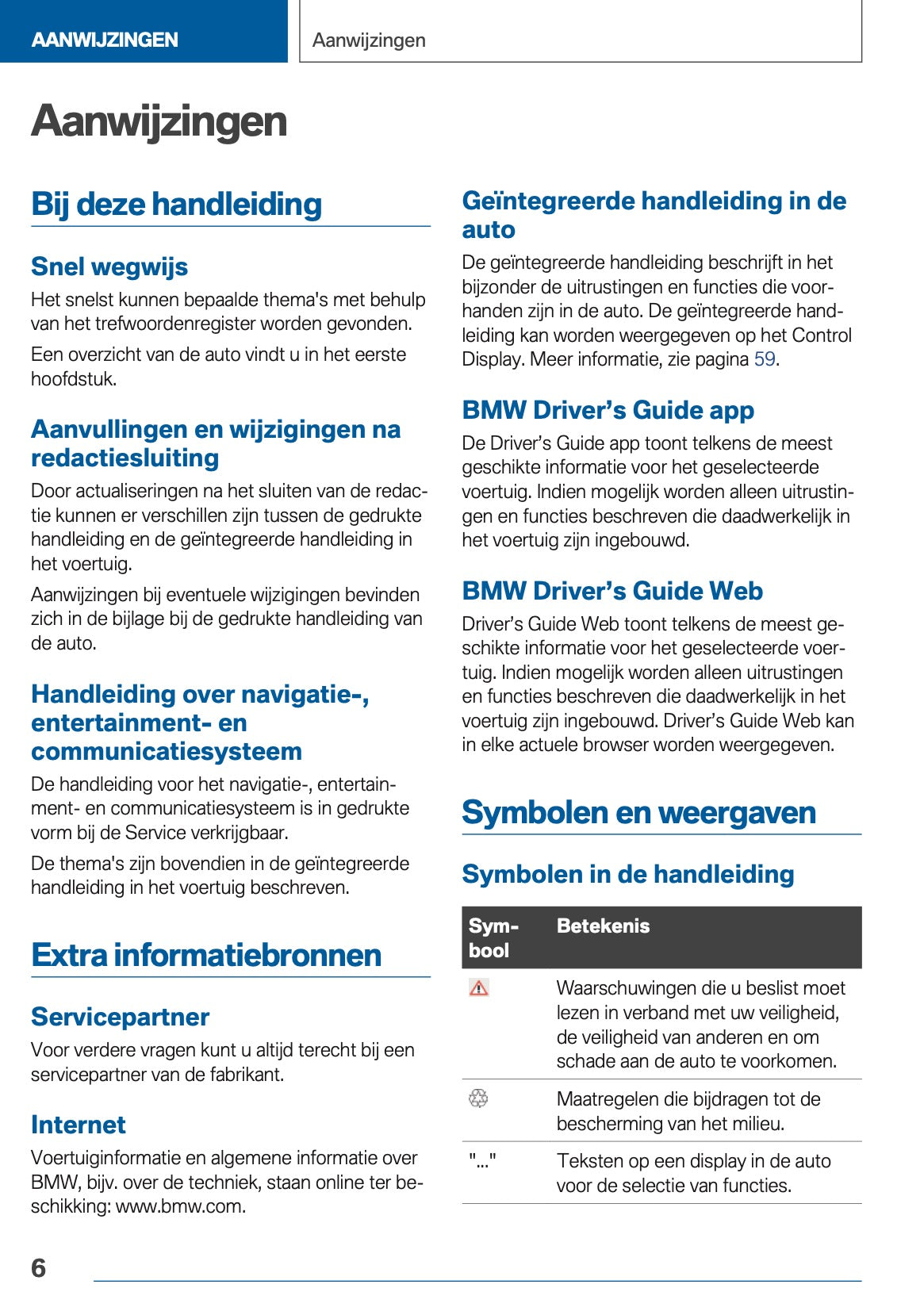 2021-2022 BMW X1 Owner's Manual | Dutch