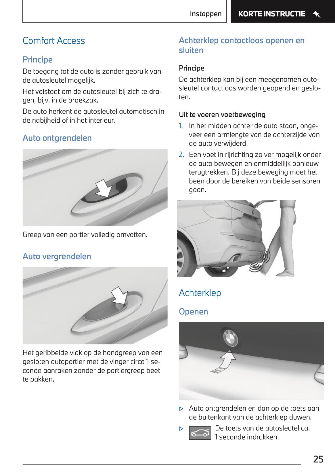 2023-2024 BMW X3 Plug-in-Hybrid Owner's Manual | Dutch