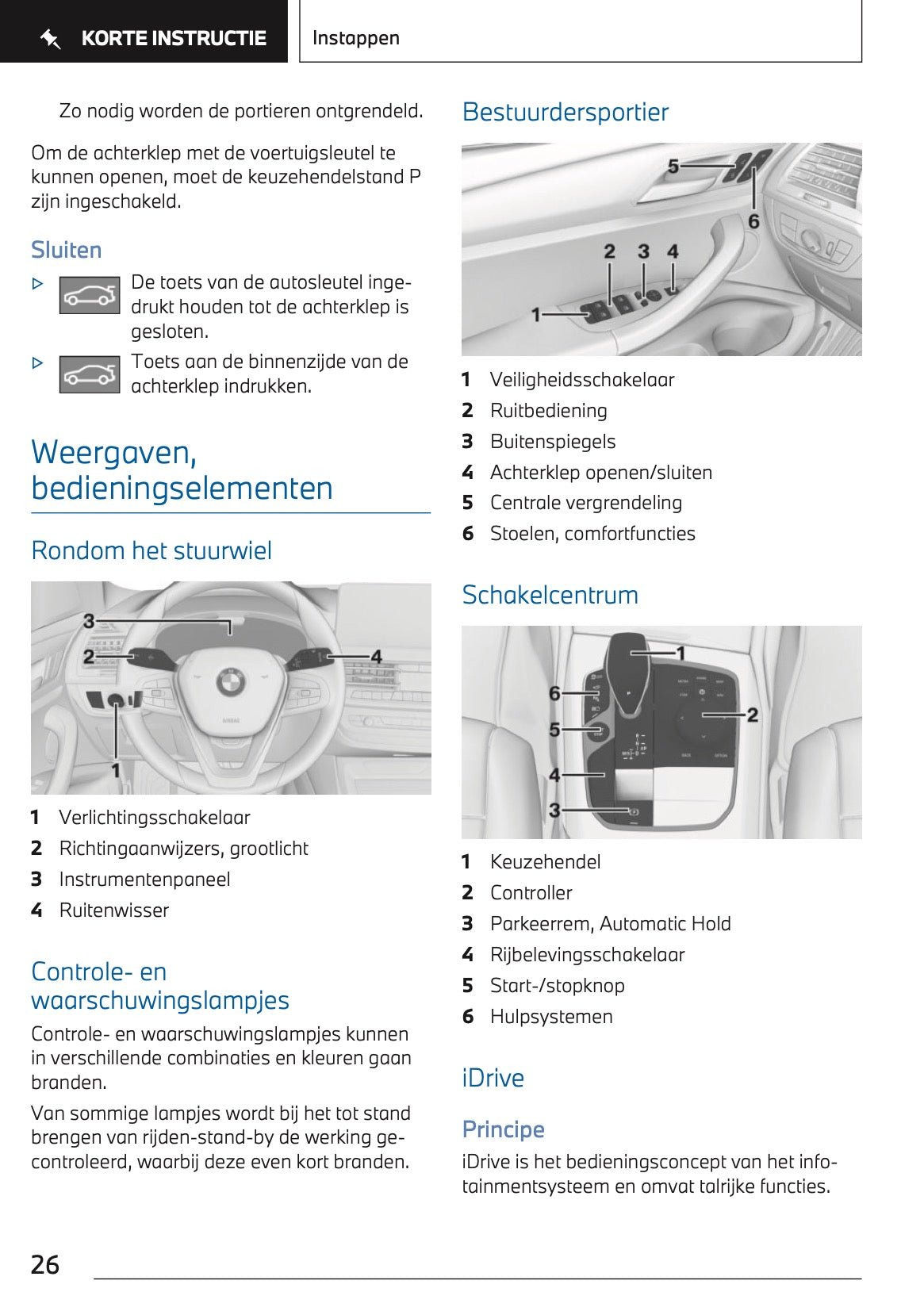 2023-2024 BMW X3 Plug-in-Hybrid Owner's Manual | Dutch