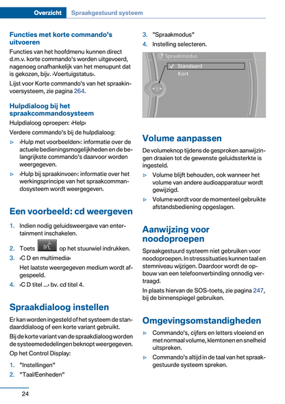 2012-2013 BMW Z4 Owner's Manual | Dutch