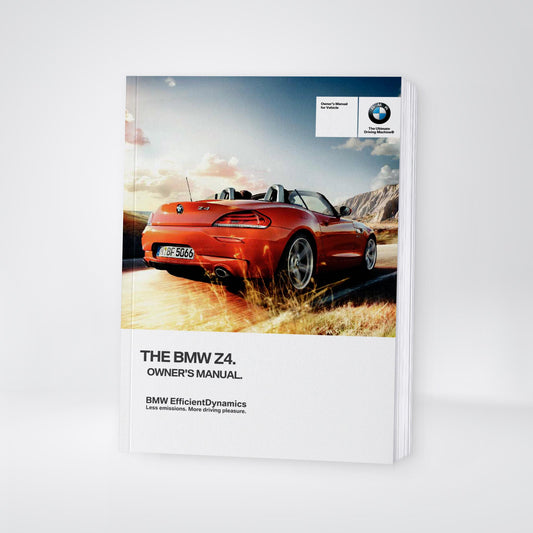 2016 BMW Z4 Owner's Manual | English US