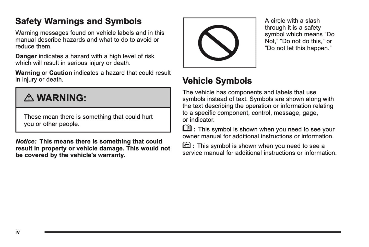 2010 Chevrolet Avalanche Owner's Manual | English US