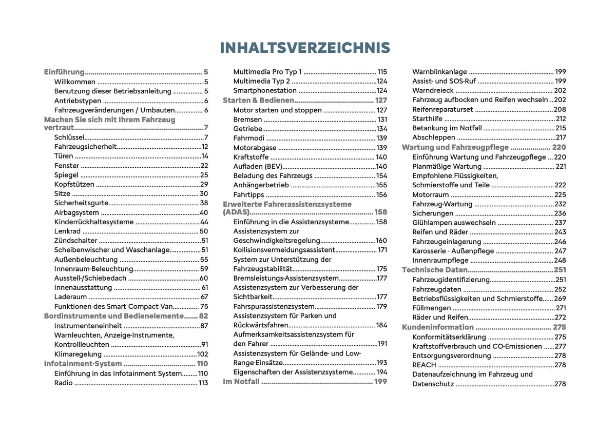 2026 Citroën Berlingo Owner's Manual | German