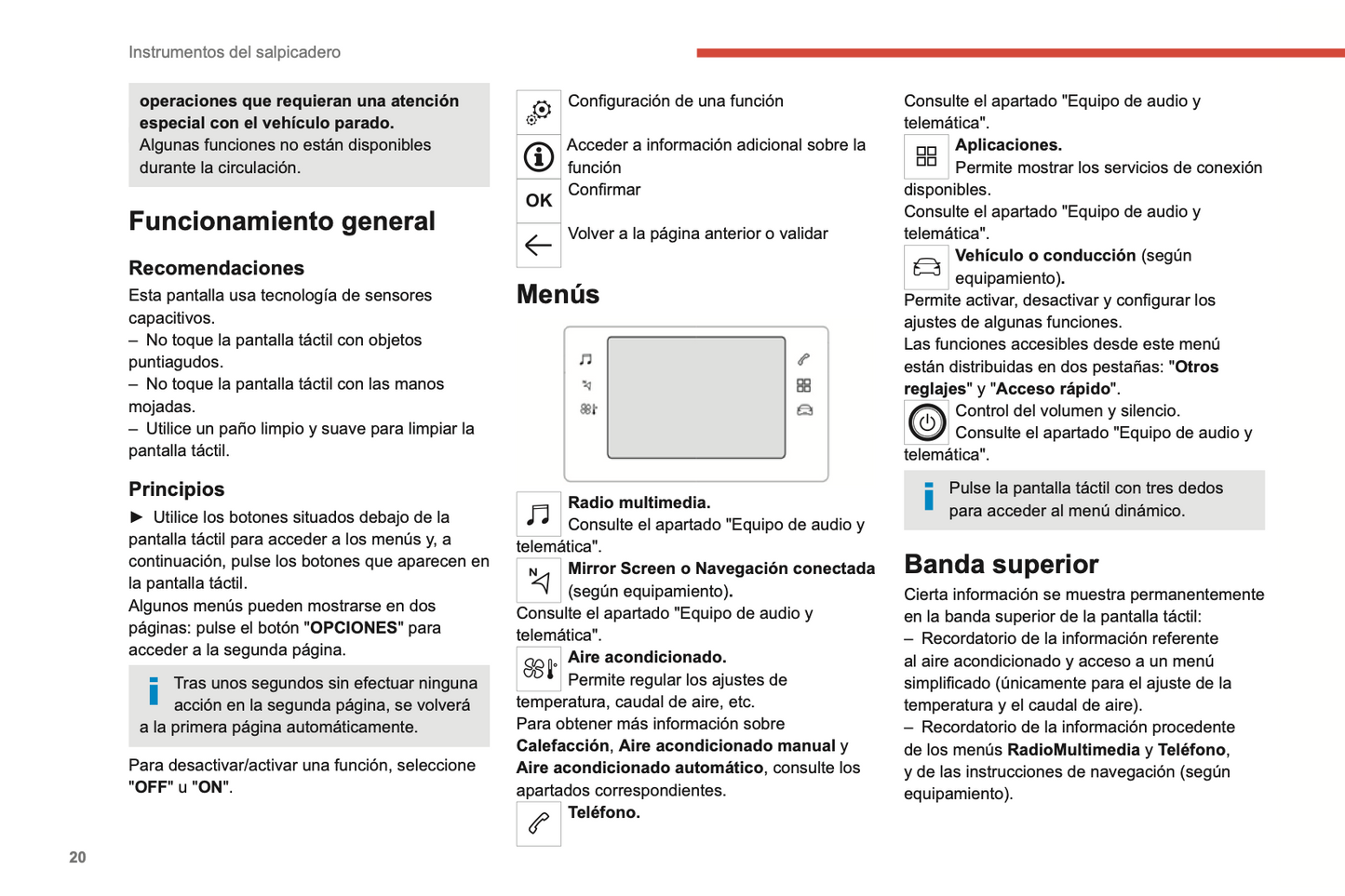 2022-2024 Citroën C3 Owner's Manual | Spanish