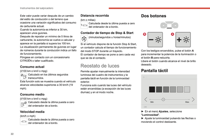 2022-2024 Citroën C3 Owner's Manual | Spanish