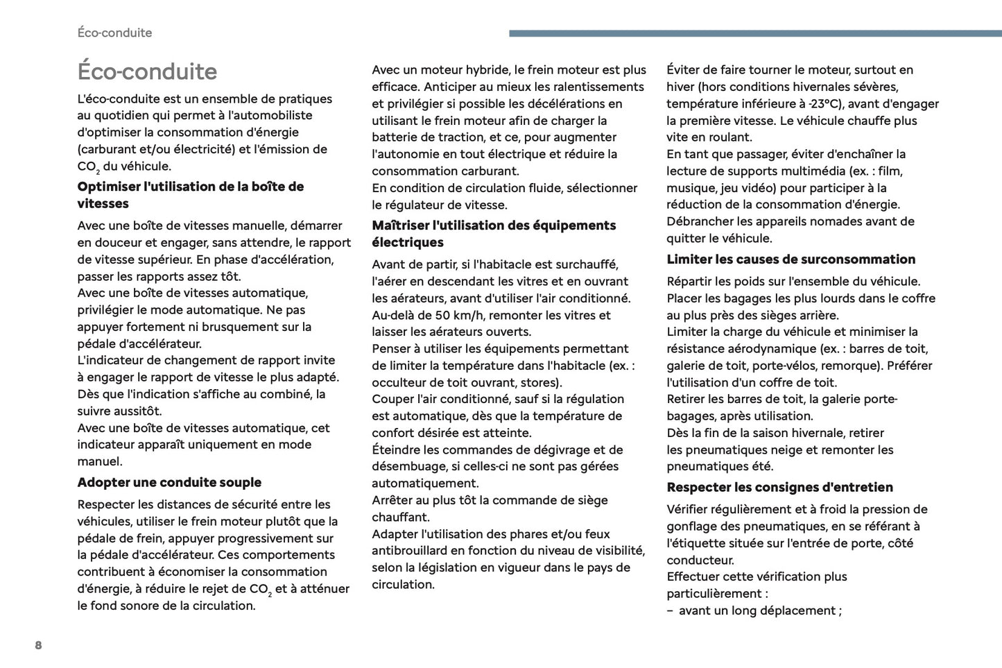 2024-2025 Citroën C3 Owner's Manual | French