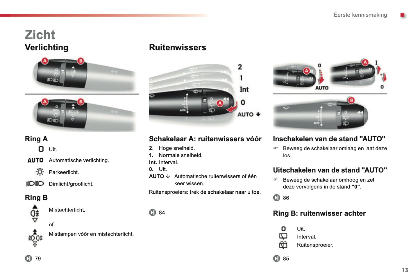 2013-2014 Citroën C3 Owner's Manual | Dutch