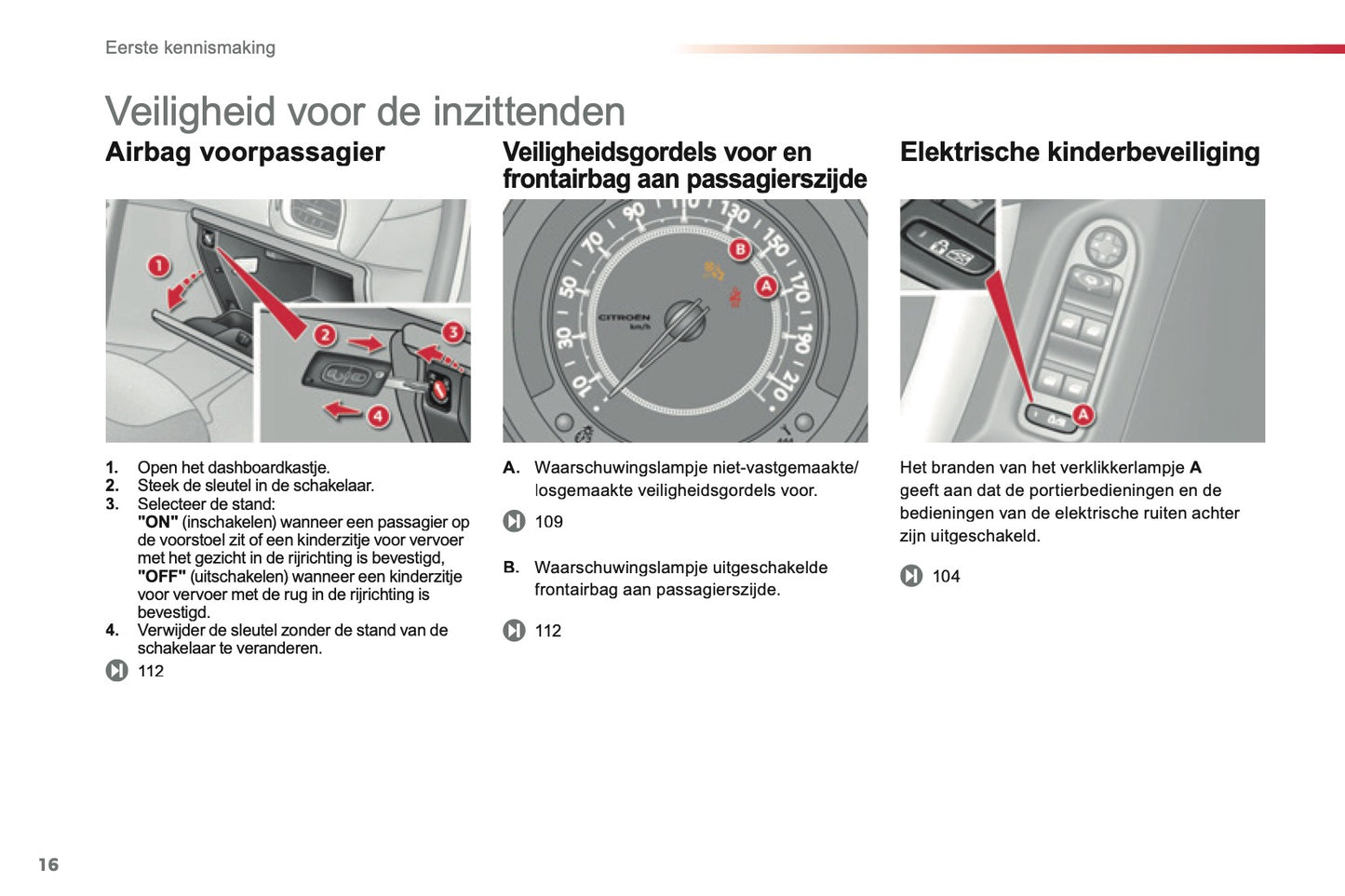 2013-2014 Citroën C3 Owner's Manual | Dutch