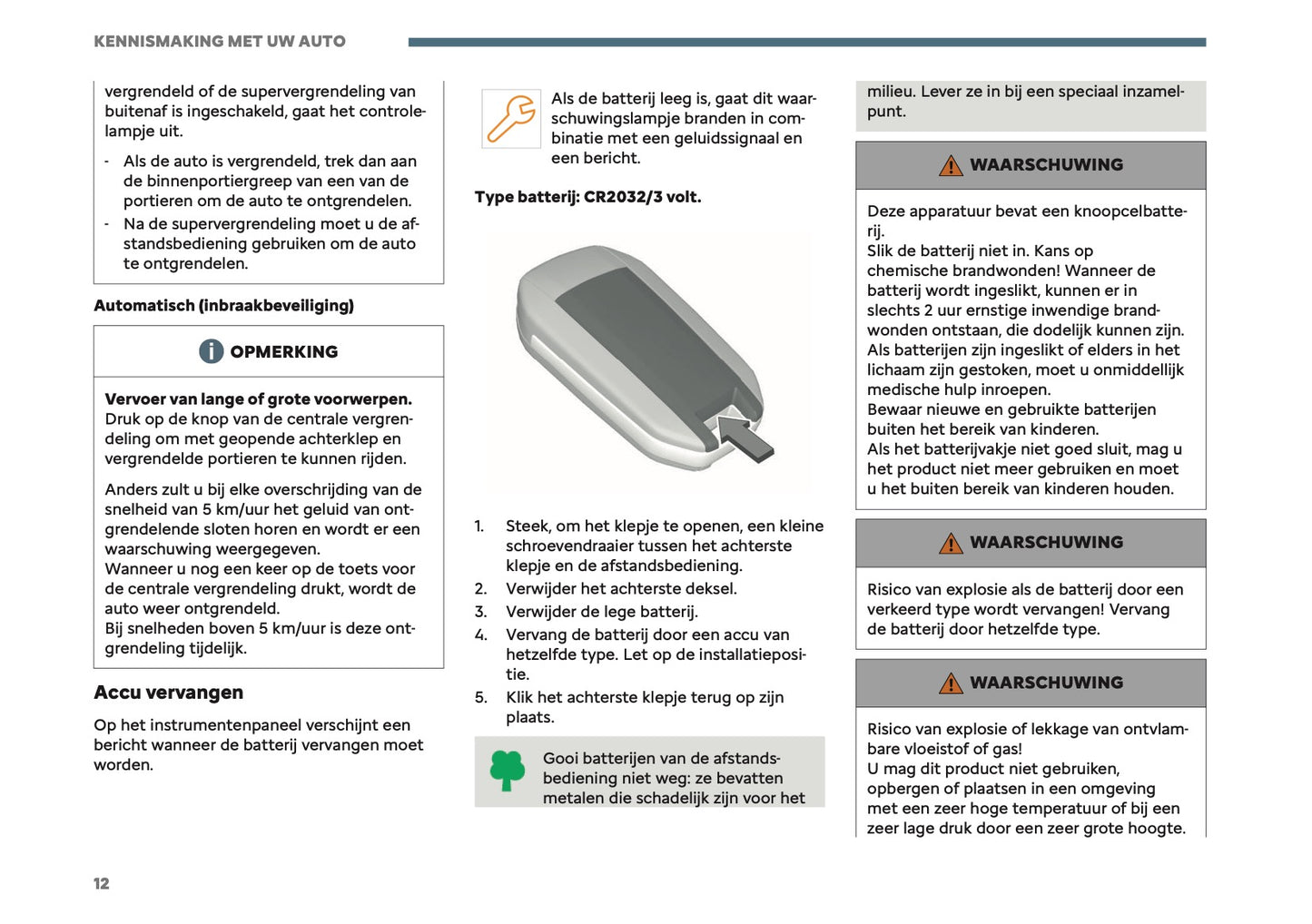 2026 Citroën C3 Owner's Manual | Dutch