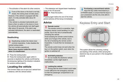 2022-2024 Citroën C3 Owner's Manual | English