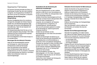 2022-2024 Citroën C4/C4 X Owner's Manual | German