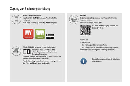 2022-2024 Citroën C4/C4 X Owner's Manual | German