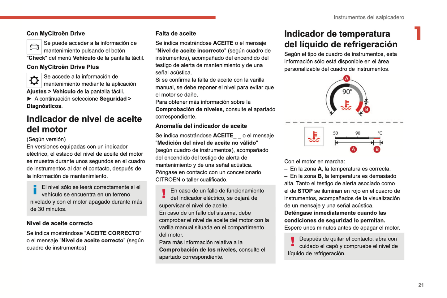 2022-2024 Citroën C4/C4 X/ë-C4/ë-C4 X Owner's Manual | Spanish