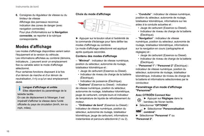 2021-2022 Citroën C4/e-C4 Owner's Manual | French